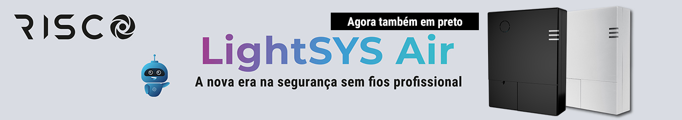 Novo LightSYS Air já disponível na SECURimport | A nova era na segurança profissional sem fios