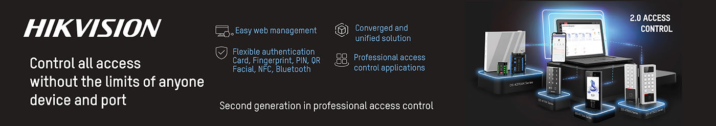 Control Accesos Profesional Hikvision | Nueva Generación