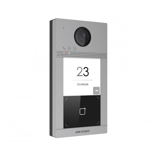 Hikvision DS-KV8113-WME1 Gen2 Intercom 1 Button ‘Villa’ Door Station (LAN / WiFi) - Flush