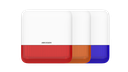 Sirena inalámbrica de exterior compatible 868 Mhz Hikvision AXPRO DS-PS1-E-WE Indicador Rojo