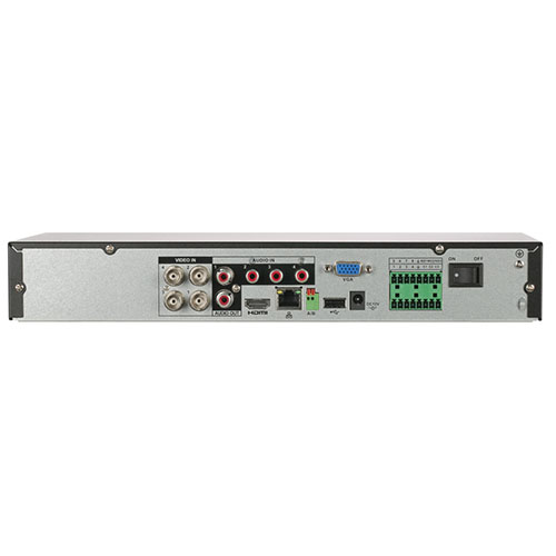 DVR 5EN1 Dahua H265 4canales 5M-N/1080P 1U WizSense +2IP 6MP 1HDMI 1HDD E/S AI