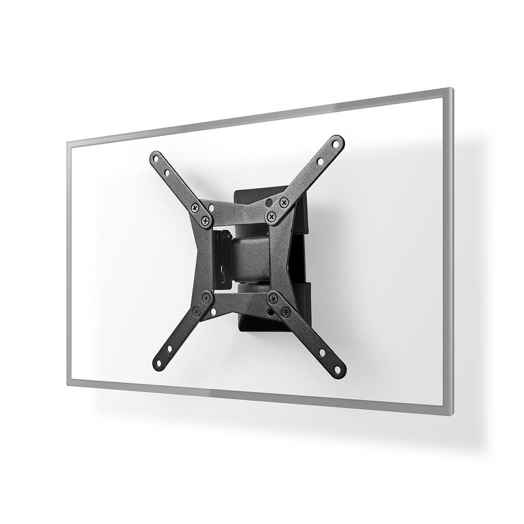 Soporte de pared orientable con rotación completa para monitores entre 10 - 32". Negro