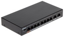 Switch Hi-PoE 8 puertos 10/100 + 2 Uplink Gigabit 96W 802.3at Layer 2 - Modo CCTV 250m