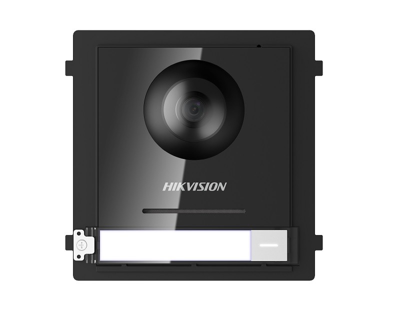 Unidad exterior con cámara para videoportero IP modular superficie/empotrado Hikvision