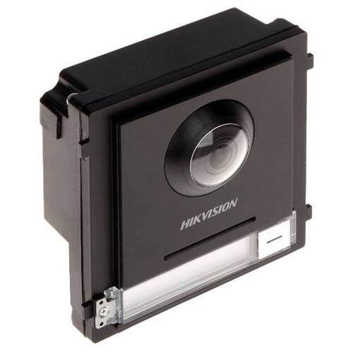 Unidad exterior con cámara para videoportero Hikvision 2 hilos superficie/empotrado. Botón