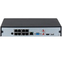 Grabador NVR Dahua WizSense 8CH 8PoE compacto 1U 200Mbps H265 HDMI 8PoE 1HDD AI