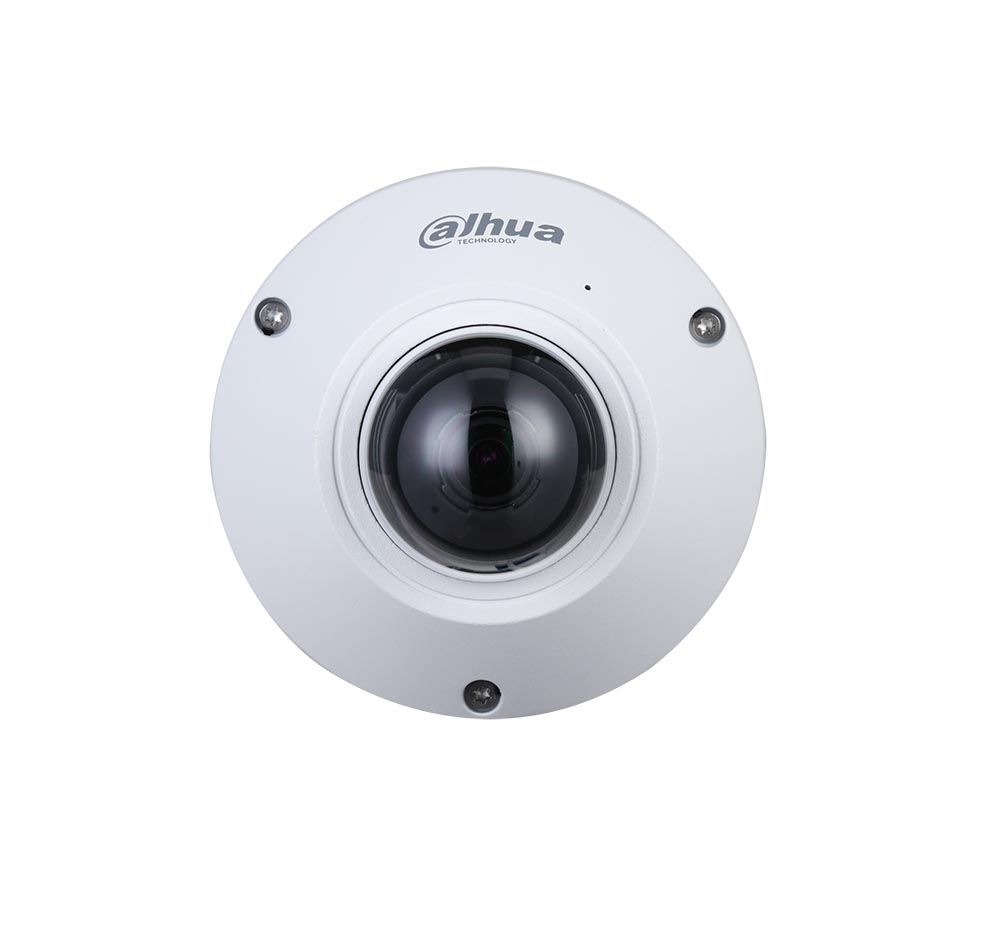 FishEye WizMind IP H265+ 5M DN WDR 1.4mm IK10 IP67 SD PoE MIC E/S Audio Alarma