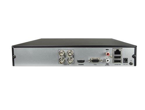 Videograbador DVR 4 canales 1080p Hikvision 5 en 1 (AHD, HD-TVI, HD-CVI, Analógico CVBS e IP) 1HDD E/S Audio