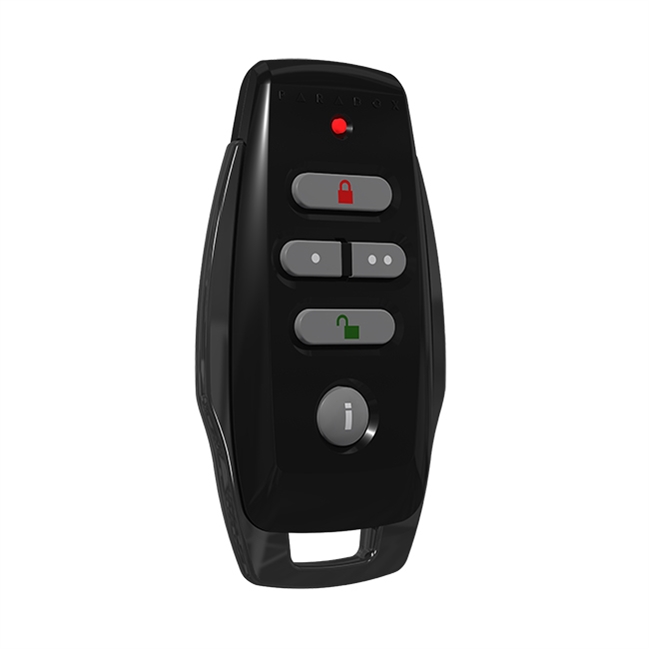 Mando control remoto Paradox REM-25 color negro