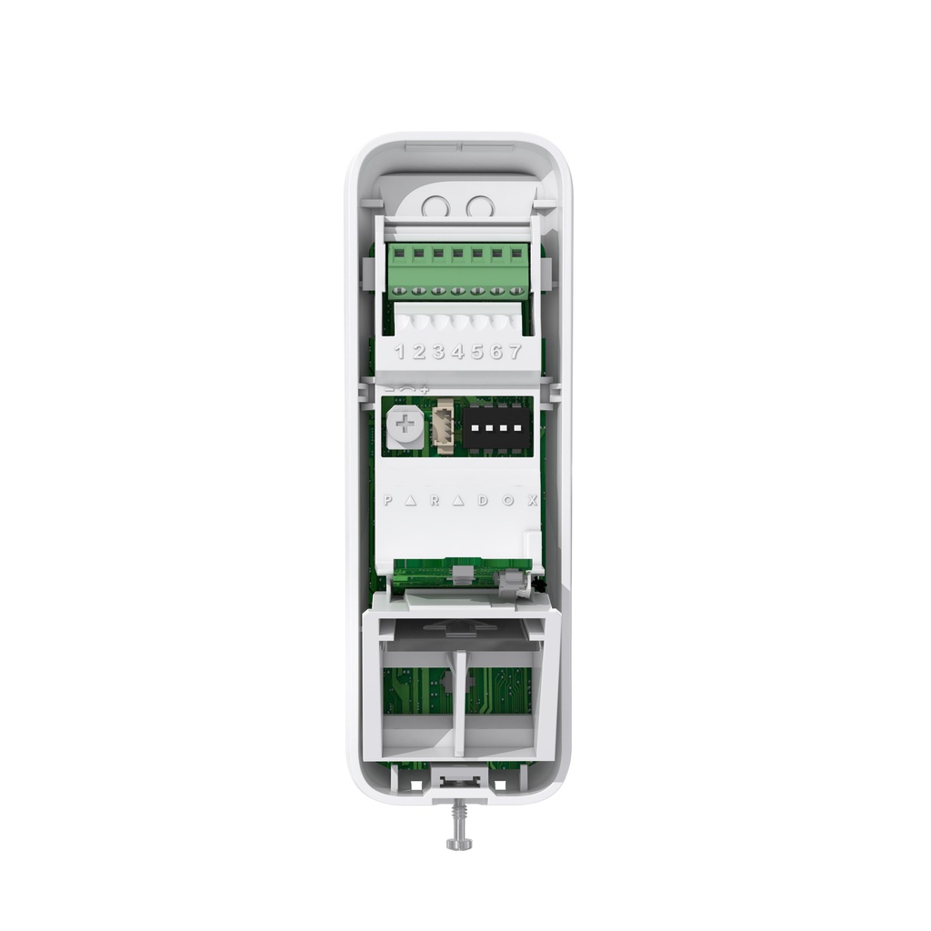 Detector de cortina interior / exterior cableado Paradox . Grado 3