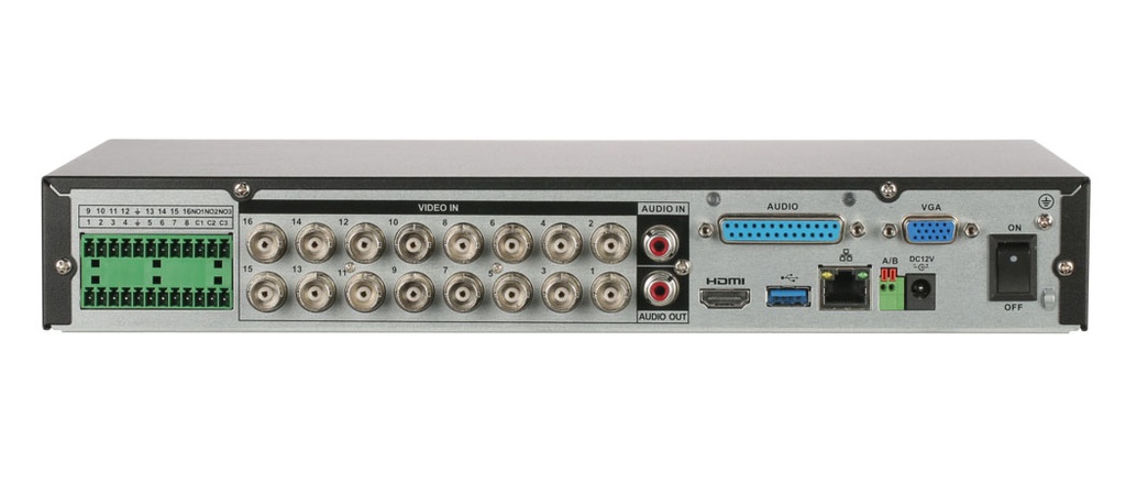 DVR 5EN1 H265 16ch 4K@6ips +16IP 8MP 1HDMI 1HDD E/S AI