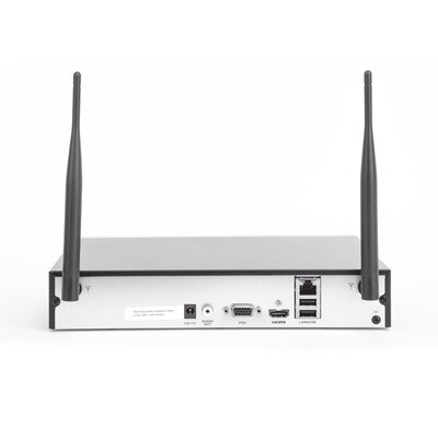 Grabador NVR Wi-Fi 8CH 4MP 50/40 Mbps Mini 1U 1HDD Hikvision