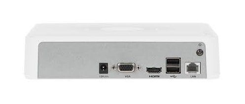 Grabador NVR 8CH 4MP 60Mbps Mini 1U 1HDD Hikvision 