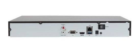 Grabador NVR IP 16CH 8MP 160/80Mbps 2HDD E/S Audio Hikvision