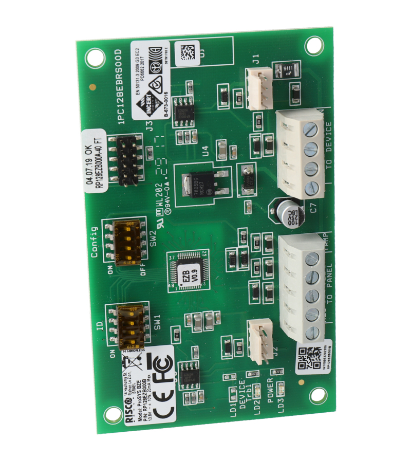 Módulo Expansor adicional de 32 zonas en BUS para centrales LightSYS+, LightSYS y ProSYS/ProSYS Plus