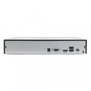 Grabador NVR IP 4CH 4MP 40/60Mbps mini 1U HDMI/VGA simultánea 1HDD Hikvision 