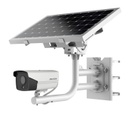 Cámara bullet IP 2MP Wireless 4G 2.8mm Panel fotovoltaico 40 W, batería litio recargable 20Ah IP67 IR30 WDR120 Hikvision