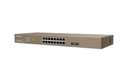 Switch PoE administrado 16GE+2SFP puertos Acceso Cloud IP-COM