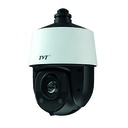 Cámara Domo PTZ IP 4" 2MP Motorizada 4.8-120mm 25X IR 300m POE. Analítica Vídeo IP66 IK10 TVT