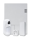 Kit físico de LightSYS Air de 128 zonas vía radio con Detector PIR con cámara eyeWAVE