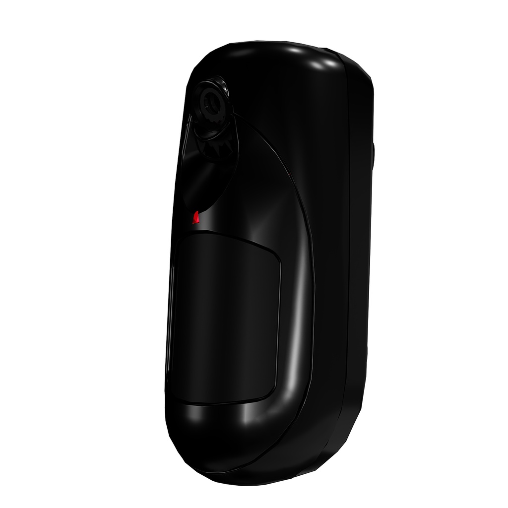 Detector eyeWAVE PIR Anti-Mascotas (hasta 36Kg) vía radio con Cámara de Grado 2 Color Negro