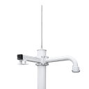 Mástil Desmontable para CCTV de 4.5 metros Color Blanco
