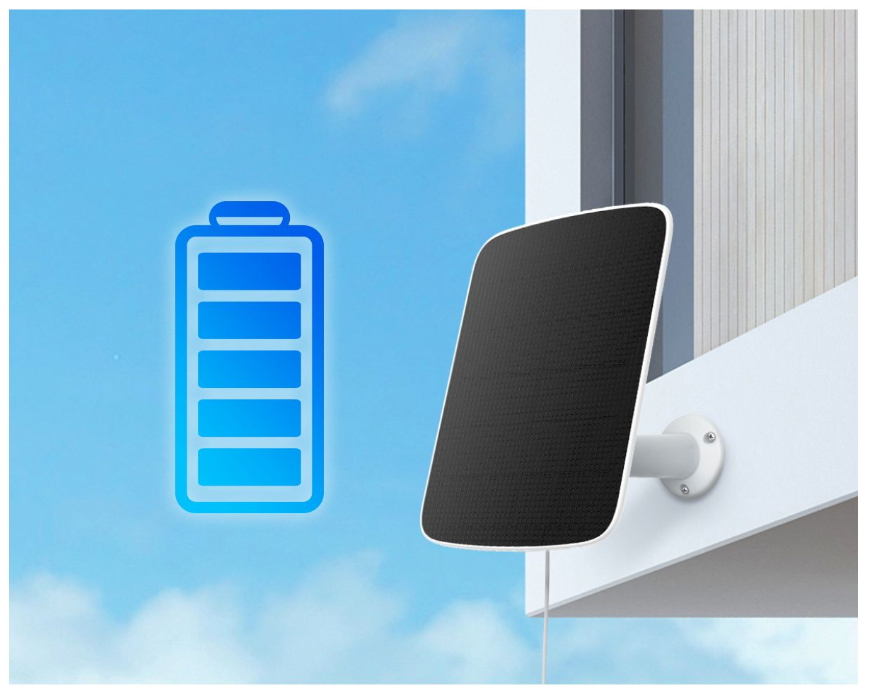 Kit Cámara y Panel Solar EB8 4G 2K