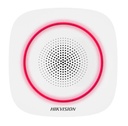 Sirena inalámbrica de interior compatible 868 Mhz Hikvision AXPRO Indicador Rojo