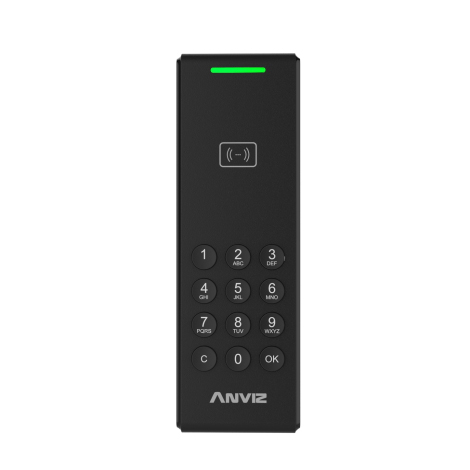Terminal de control de acceso RFID para exteriores TCP/IP WiFi y Bluetooth