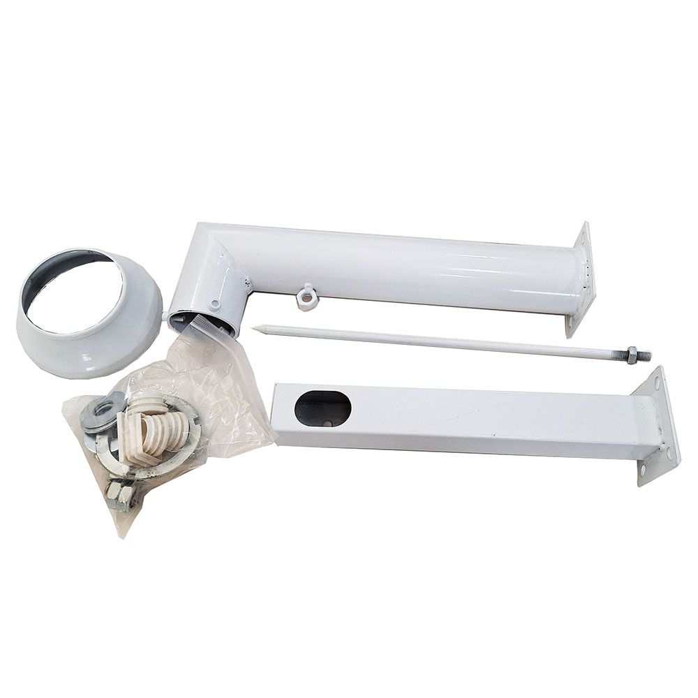 Mástil Desmontable para CCTV de 3.5 metros Color Blanco