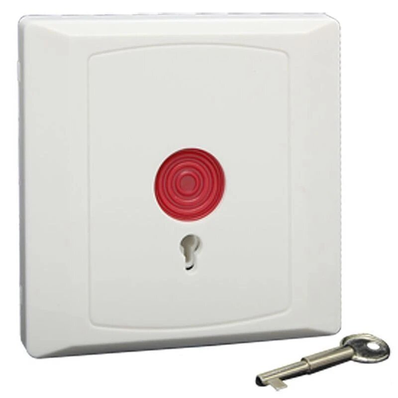 Emergency Panic Button with Key