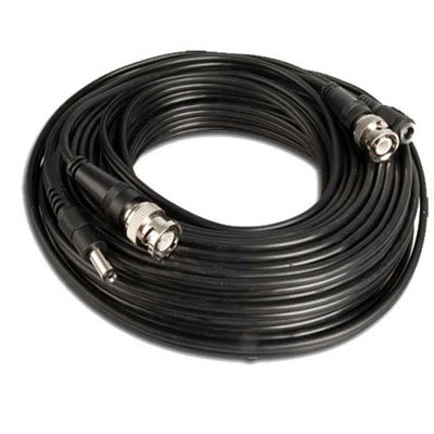 Coaxial Cable for CCTV Cameras and power supply, 40m
