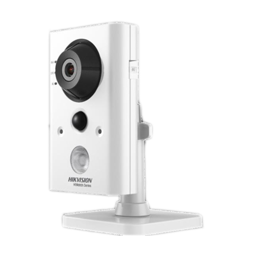 Caméra IP Cube Hikvision 1Mpx 3DNR/WDR IR10m. PIR integré. 1S Audio/Alarme