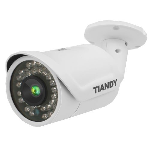 Tiandy Metwork camera 4Mpx H265. Fixe Lens 4mm. Video-analysis integrated. PoE