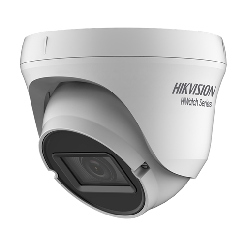 Cámara Domo Hikvision 4en1 1Mpx Exir Smart. Lente varifocal 2,8-12mm.IP66