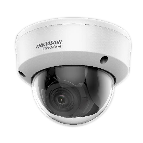 Caméra Dôme Hikvision 4en1 1Mpx Smart IR40m ICR DNR Objectif Varifocal 2,8-12mm.IP66.IK10