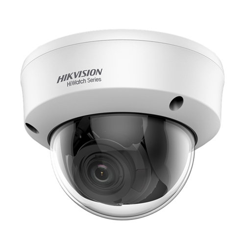 Cámara Domo Hikvision 4en1 2Mpx Smart IR40m 3DNR Lente Varifocal Motorizada.IP67+IK10