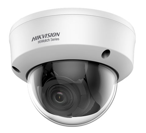 Caméra Dôme Hikvision 4en1 4Mpx Smart IR40m ICR DNR Objectif varifocal 2,8-12mm.IP66 IK10