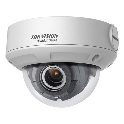 Caméra Dôme IP 2Mpx Hikvision. Objectif varifocal motorisé 2,8-12mm.IR30m.POE. IP67+IK10