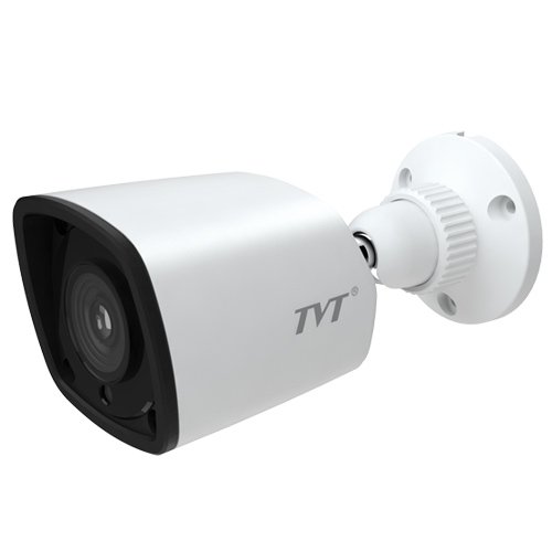 Caméra Bullet IP TVT 2Mpx. Objectif Fixe (3.6mm) 1080p IR 20m. PoE