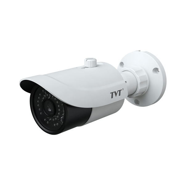 TVT Network Bullet Camera 8Mpx 4K. Motorized Varifocal lens 3.3 to 12 mm. IR 50m. PoE. E/ Audio. SD.