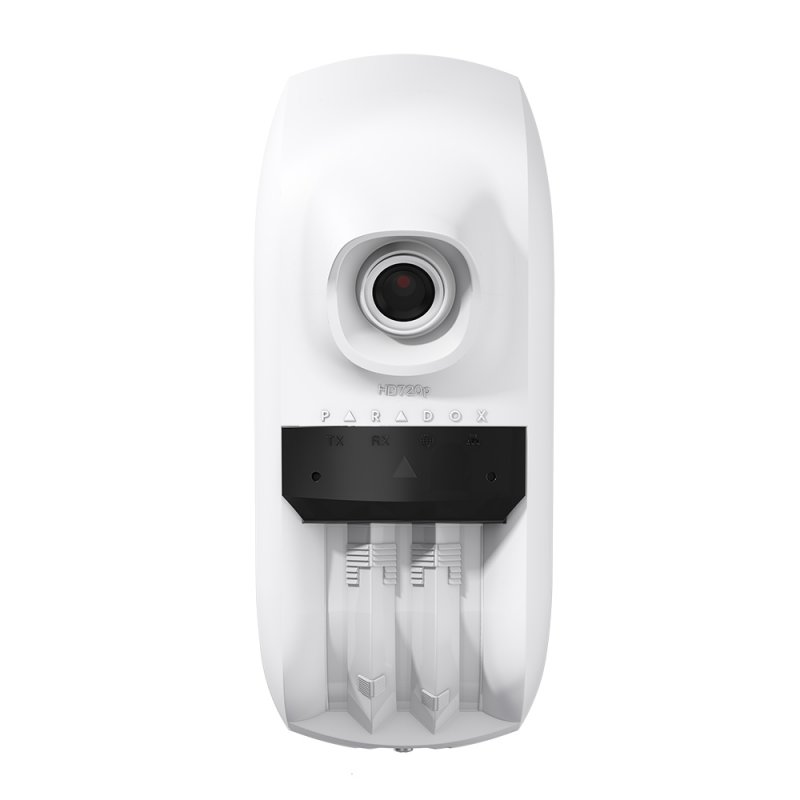 Paradox HD88 WIFI-Ethernet Indoor / Outdoor PIR Motion Detector. HD video and audio. Addressable BUS