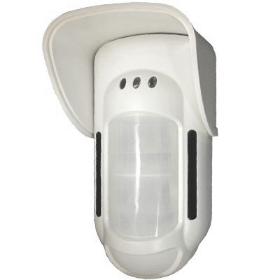 Détecteur PIR pour extérieur double PIR + Micro-ondes + Antimasking