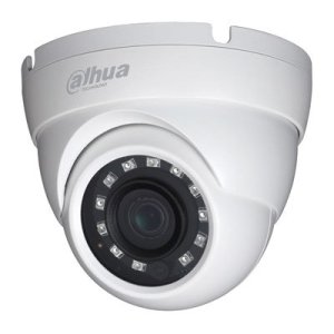 Dome Camera 4 in 1 (HDCVI, HDTVI, AHD, CVBS) 1Mpx 720P IR20m 0Lux. Fixed lens 2.8mm. Outdoor Use