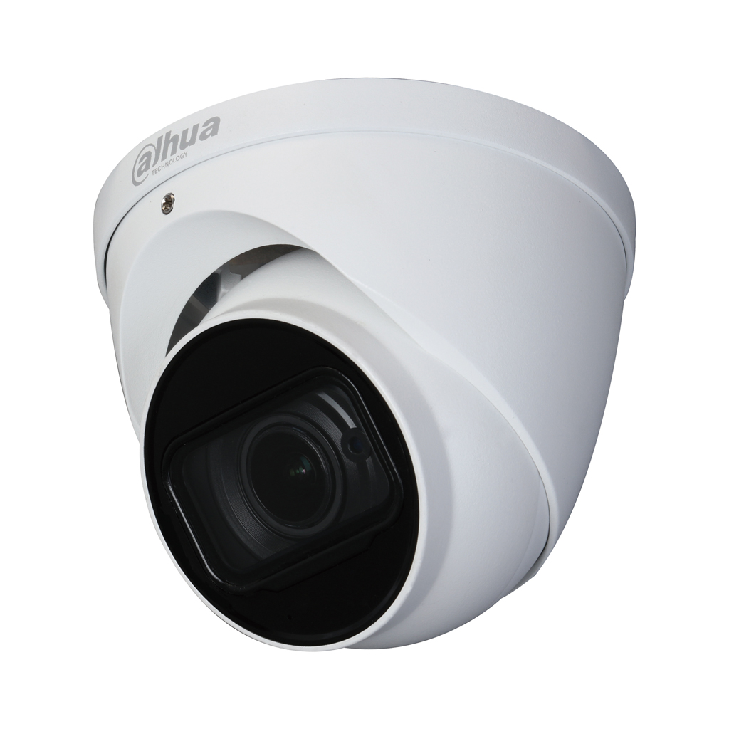 Caméra Dôme Dahua HDCVI 4K IR60m Starlight. Objectif Varifocal  3.7 à 11mm. Mic integré IP67