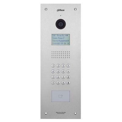 Apartment Outdoor Station for IP VIdeo Door Staiton with 1.3Mpx Camera IP54 Display 3"