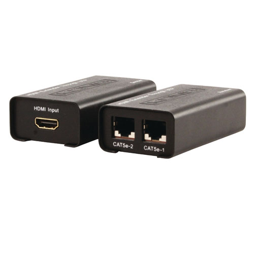 Extendeur actif de signal HDMI à travers de câble UTP Cat 5e / 6e