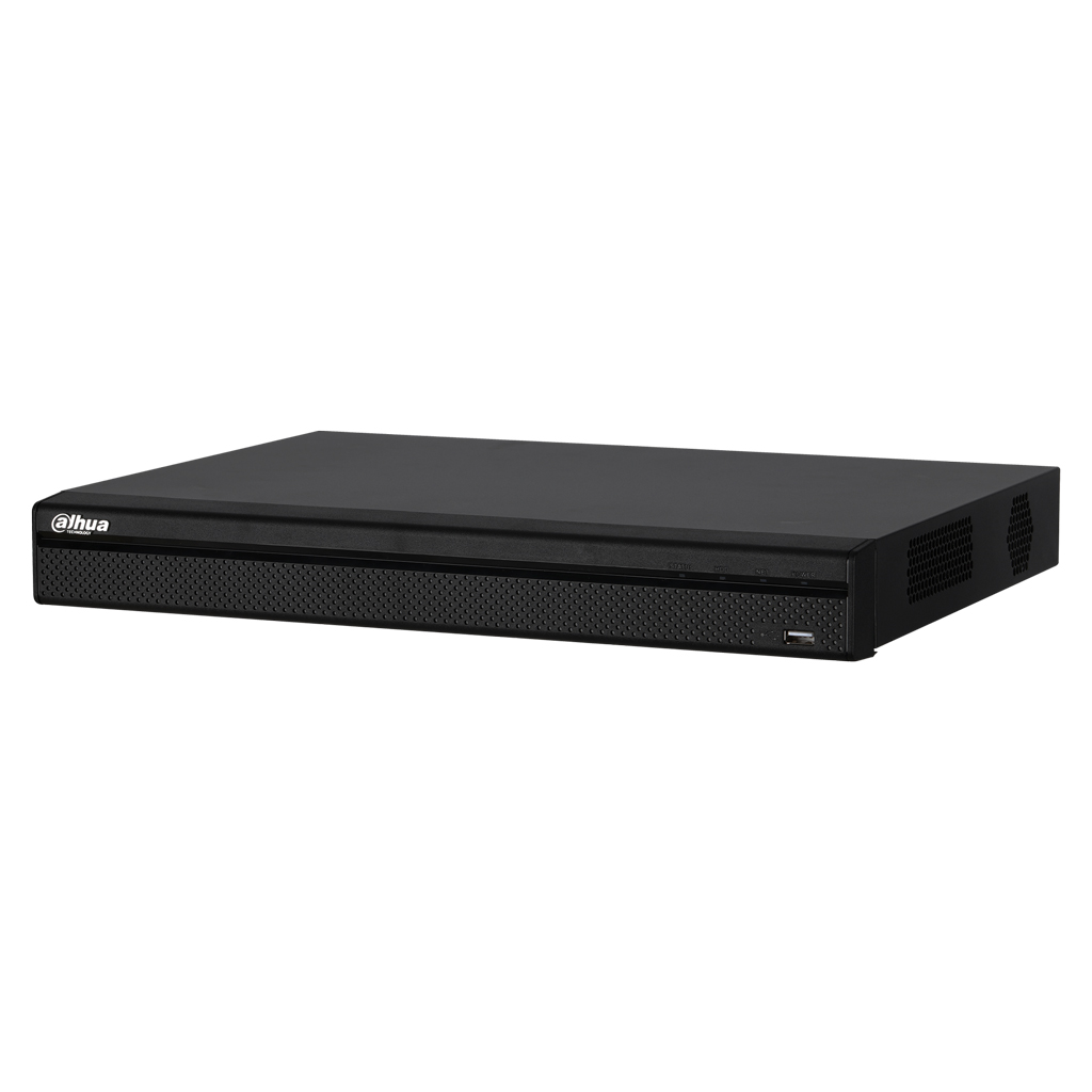 Enregistreur DVR Dahua 5in1 H265 jusqu'à 32 canaux caméras analogiques ou IP 6MP 1HDMI 2HDD