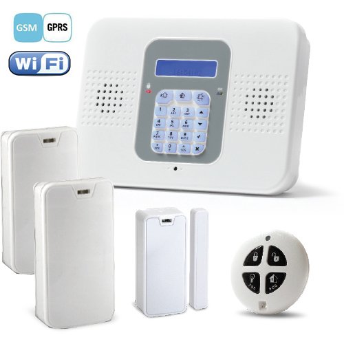 Kit Alarma CommPact / Secuplace WIFI + GPRS . Central + 2 PIR Pet + 1 Contacto magnetico + 1 Mando