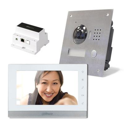 Dahua 2-wire Video Door Station with camera for Flush Installation